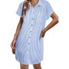 Blue+white Stripe