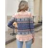 imageZeagoo Long Sleeve Shirts for Women 2025 Casual Pleated V Neck Fall Tunic Tops Button Down Blouse Dressy Loose TShirtsMz814