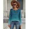 imageZeagoo Long Sleeve Shirts for Women Casual Fall Fashion Crewneck Pleated Tunic Tops Work Outfit BlouseLeaf Green 363