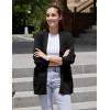 imageZeagoo Women Long Cardigan Sweaters Lightweight Open Front Duster Knit Fashion Sweater Coats Trendy Cardigans with PocketBlack