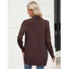 imageZeagoo Women Long Cardigan Sweaters Lightweight Open Front Duster Knit Fashion Sweater Coats Trendy Cardigans with PocketBrown