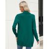 imageZeagoo Women Long Cardigan Sweaters Lightweight Open Front Duster Knit Fashion Sweater Coats Trendy Cardigans with PocketGreen