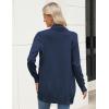 imageZeagoo Women Long Cardigan Sweaters Lightweight Open Front Duster Knit Fashion Sweater Coats Trendy Cardigans with PocketNavy Blue