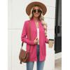 imageZeagoo Women Long Cardigan Sweaters Lightweight Open Front Duster Knit Fashion Sweater Coats Trendy Cardigans with PocketRose