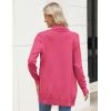 imageZeagoo Women Long Cardigan Sweaters Lightweight Open Front Duster Knit Fashion Sweater Coats Trendy Cardigans with PocketRose