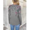 imageZeagoo Women Long Sleeve Tops Dressy Casual V Neck Tshirts Basics Tee 2025 Fall Trendy ClothesHf36