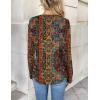 imageZeagoo Women Long Sleeve Tops Dressy Casual V Neck Tshirts Basics Tee 2025 Fall Trendy ClothesMz721
