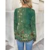 imageZeagoo Women Long Sleeve Tops Dressy Casual V Neck Tshirts Basics Tee 2025 Fall Trendy ClothesMz839