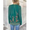 imageZeagoo Women Long Sleeve Tops Dressy Casual V Neck Tshirts Basics Tee 2025 Fall Trendy ClothesMz871