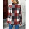 imageZeagoo Womens Roll Up Long Sleeve Tops V Neck Shirts Dressy Casual Work Blouses S2XLJh494