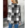 imageZeagoo Womens Roll Up Long Sleeve Tops V Neck Shirts Dressy Casual Work Blouses S2XLJh498