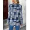 imageZeagoo Womens Roll Up Long Sleeve Tops V Neck Shirts Dressy Casual Work Blouses S2XLJh510