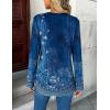 imageZeagoo Womens Roll Up Long Sleeve Tops V Neck Shirts Dressy Casual Work Blouses S2XLMz845