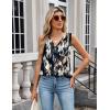 imageZeagoo Womens Silk Satin Camisole Tank Tops V Neck Pleated Dressy Casual Sleeveless Blouses Summer Business Work ShirtsZ  Zr220