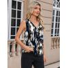 imageZeagoo Womens Silk Satin Camisole Tank Tops V Neck Pleated Dressy Casual Sleeveless Blouses Summer Business Work ShirtsZ  Zr220