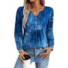 02-blue Ethnic Floral