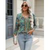 imageZeagoo 34 Length Sleeve Womens Tops Casual V Neck Shirts Soft Basic Tees Business Work BlousesMz779
