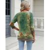 imageZeagoo 34 Length Sleeve Womens Tops Casual V Neck Shirts Soft Basic Tees Business Work BlousesMz839