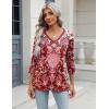 imageZeagoo 34 Length Sleeve Womens Tops Casual V Neck Shirts Soft Basic Tees Business Work BlousesMz849