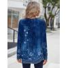imageZeagoo Long Sleeve Shirts for Women Fall Fashion Dressy Casual Blouses Trendy Pleated Tunic Tops for Leggings 2025Blue Flowermz845
