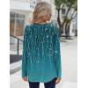 imageZeagoo Long Sleeve Shirts for Women Fall Fashion Dressy Casual Blouses Trendy Pleated Tunic Tops for Leggings 2025Green Leavexh363