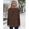 imageZeagoo Long Sleeve Shirts for Women Fall Fashion Dressy Casual Blouses Trendy Pleated Tunic Tops for Leggings 2025Leopardan427
