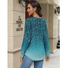 imageZeagoo Long Sleeve Shirts for Women Henley T Shirts Loose Fit Tunics Dressy Casual Work Blouses Fall Fashion TopsBlue Vine
