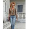 imageZeagoo Long Sleeve Tops for Women Casual V Neck Shirt Loose Fall Basic Tee Dressy Work Blouses 2025Mz721
