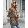 imageZeagoo Long Sleeve Tops for Women Casual V Neck Shirt Loose Fall Basic Tee Dressy Work Blouses 2025Mz721