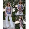 imageZeagoo Long Sleeve Tops for Women Casual V Neck Shirt Loose Fall Basic Tee Dressy Work Blouses 2025Mz757