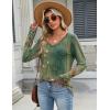 imageZeagoo Long Sleeve Tops for Women Casual V Neck Shirt Loose Fall Basic Tee Dressy Work Blouses 2025Mz839