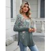 imageZeagoo Long Sleeve Tops for Women Casual V Neck Shirt Loose Fall Basic Tee Dressy Work Blouses 2025Wf71