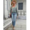 imageZeagoo Long Sleeve Tops for Women Casual V Neck Shirt Loose Fall Basic Tee Dressy Work Blouses 2025Wf71