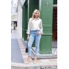 imageZeagoo Satin Blouses for Women Silk Button Down Shirts Long Sleeve Business Casual TopsAawhite
