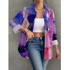 imageZeagoo Womens Button Down Shirt Long Sleeve Blouse Business Work Tops Dressy Casual Floral Printed Outfits with PocketCx174