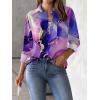 imageZeagoo Womens Button Down Shirt Long Sleeve Blouse Business Work Tops Dressy Casual Floral Printed Outfits with PocketCx174