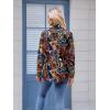 imageZeagoo Womens Button Down Shirt Long Sleeve Blouse Business Work Tops Dressy Casual Floral Printed Outfits with PocketCx255