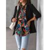 imageZeagoo Womens Button Down Shirt Long Sleeve Blouse Business Work Tops Dressy Casual Floral Printed Outfits with PocketCx255