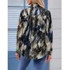 imageZeagoo Womens Button Down Shirt Long Sleeve Blouse Business Work Tops Dressy Casual Floral Printed Outfits with PocketCzr220