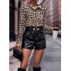 imageZeagoo Womens Button Down Shirt Long Sleeve Blouse Business Work Tops Dressy Casual Floral Printed Outfits with PocketPa222