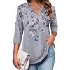 Gray Floral