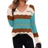 Lake Blue Colorblock