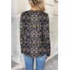 imageZeagoo Women Long Sleeve Tops Dressy Casual V Neck Tshirts Basics Tee 2025 Fall Trendy ClothesMz869