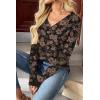 imageZeagoo Women Long Sleeve Tops Dressy Casual V Neck Tshirts Basics Tee 2025 Fall Trendy ClothesSf209