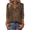 imageZeagoo Women Long Sleeve Tops Dressy Casual V Neck Tshirts Basics Tee 2025 Fall Trendy ClothesAn136