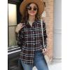 imageZeagoo Flannel Shirt Women Button Down Long Sleeve Plaid Shirts Collared 2025 Casual Work Tops S2XLGw66