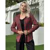imageZeagoo Flannel Shirt Women Button Down Long Sleeve Plaid Shirts Collared 2025 Casual Work Tops S2XLGz138