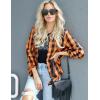 imageZeagoo Flannel Shirt Women Button Down Long Sleeve Plaid Shirts Collared 2025 Casual Work Tops S2XLGz409