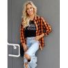 imageZeagoo Flannel Shirt Women Button Down Long Sleeve Plaid Shirts Collared 2025 Casual Work Tops S2XLGz409