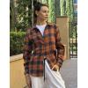 imageZeagoo Flannel Shirt Women Button Down Long Sleeve Plaid Shirts Collared 2025 Casual Work Tops S2XLGz435